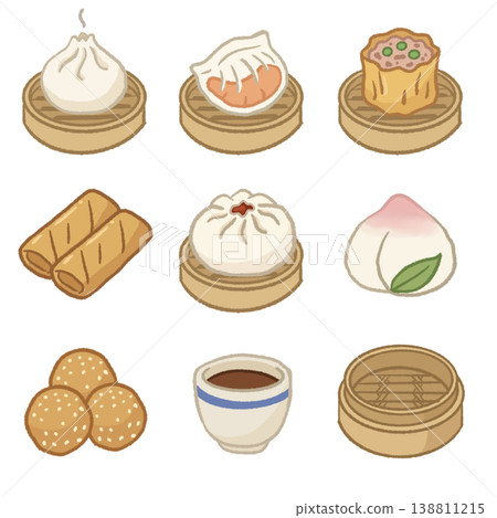Chinese illustration set Chinese illustration set 138811215