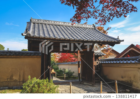 Nov 24 2025 Red Maple Leaves Against Wall at Daitoku-ji Temple Kyoto Nov 24 2025 Red Maple Leaves Against Wall at Daitoku-ji Temple Kyoto 138811417