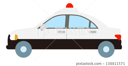 Police car vector illustration 138811571