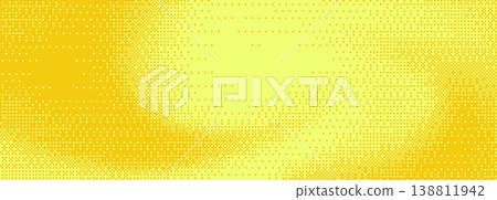 Yellow gradient background, comic halftone pixels Yellow gradient background, comic halftone pixels 138811942