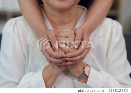 Supportive hands showing care and connection Supportive hands showing care and connection 138812383