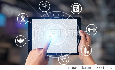 Healthy lifestyle and wellness balance Gist 138812409