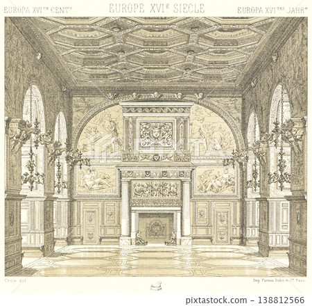 早期現代歐洲建築插圖 138812566
