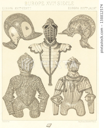 Illustrations of armor from early modern Europe 138812574