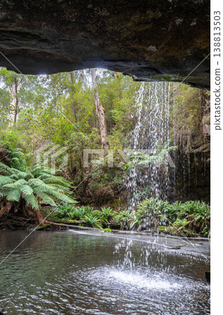 Kalimna Falls along Cumberland River trek, Great Ocean Road, Australia 138813503