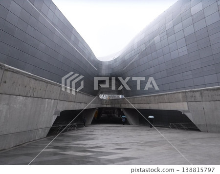 Between buildings Between buildings 138815797
