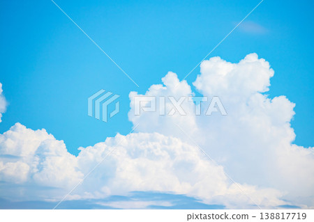 beautiful blue sky with clouds background beautiful blue sky with clouds background 138817719