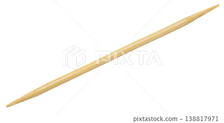 Wooden toothpicks isolated on white background Wooden toothpicks isolated on white background 138817971