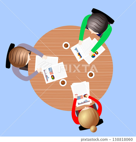 Conference table, teamwork concept 138818060
