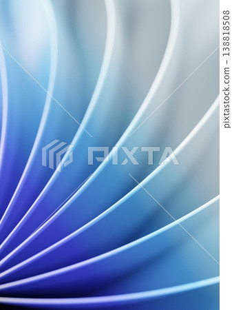 Abstract vertical blue background with stripes - 3D illustration Abstract vertical blue background with stripes - 3D illustration 138818508