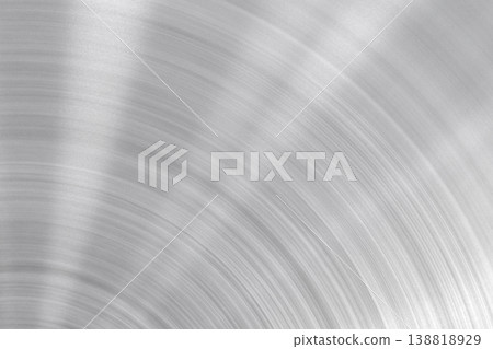 Circular brushed metal texture - background Circular brushed metal texture - background 138818929