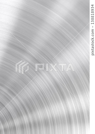 Circular brushed metal texture - background Circular brushed metal texture - background 138818934