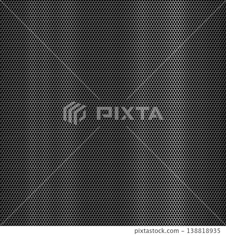 Metal grid with holes - texture Metal grid with holes - texture 138818935