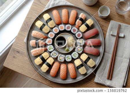 Assorted sushi Assorted sushi 138819762