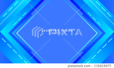 Geometric frame material combined with a blue gradient. Geometric frame material combined with a blue gradient. 138819975