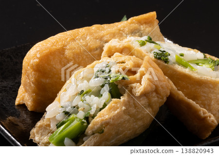 稻荷壽司（配油菜花和芥末醬） 138820943