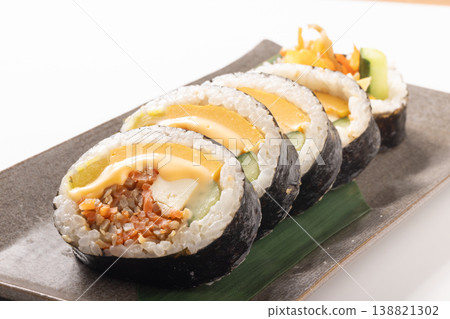 雙倍芝士紫菜包飯 138821302