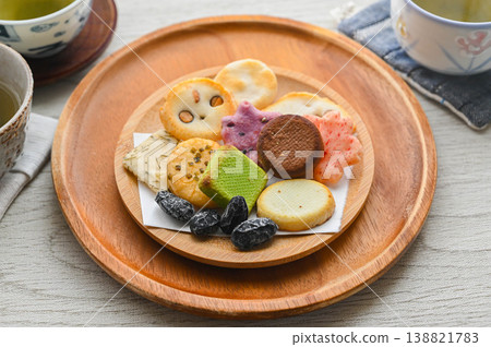 米餅和西式甜點 米餅和西式甜點 138821783
