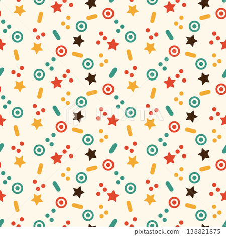 colorful confetti pattern colorful confetti pattern 138821875