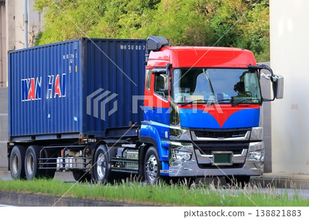 Trailer truck image Trailer truck image 138821883