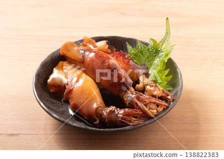 Squid with roe Squid with roe 138822383