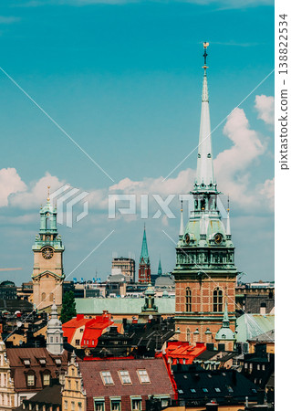 German Church (Tyska kyrkan) Spire in Gamla Stan German Church (Tyska kyrkan) Spire in Gamla Stan 138822534