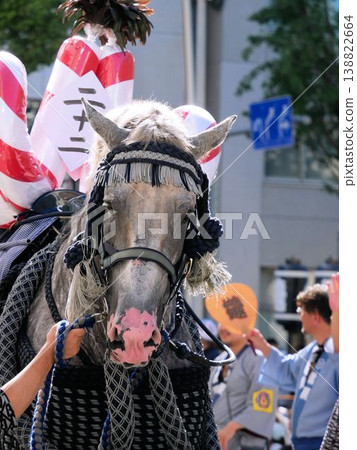 藤崎神社大祭典上的裝飾馬匹(熊本市) 藤崎神社大祭典上的裝飾馬匹(熊本市) 138822664