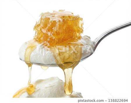 希臘優格配蜂巢 希臘優格配蜂巢 138822694