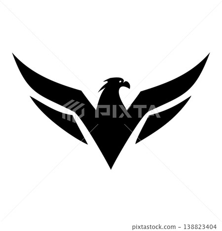 Elegant Strong Eagle Branding Logo Elegant Strong Eagle Branding Logo 138823404