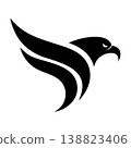 Simple Clean Eagle Logo for Branding 138823406