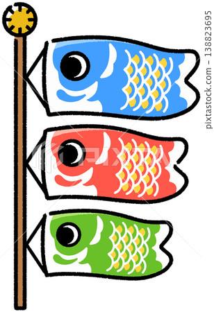 三條鯉魚擬餌 138823695