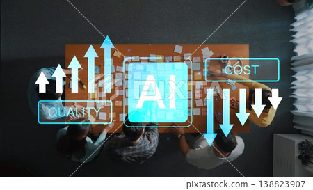 Strategic Business Meeting on Artificial Intelligence Implementation with Quality and Cost Considerations for Enhanced Decision-Making in Modern Organizations Gluon 138823907