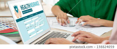 Health insurance web site brisk registration system Health insurance web site brisk registration system 138824059