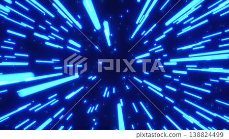 A background with blue, converging lines that could be used for warping. A background with blue, converging lines that could be used for warping. 138824499