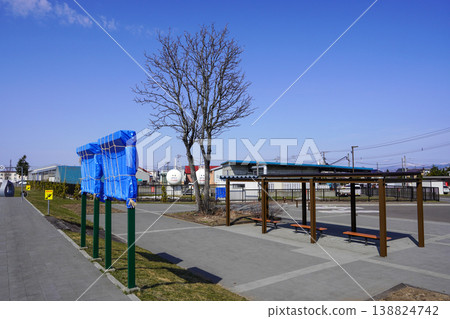 櫻花公園的春天,原車站所在地(原新十川站) 櫻花公園的春天,原車站所在地(原新十川站) 138824742