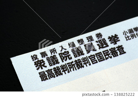 投票站入場券 138825222