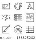 vector illustration of education and learning sign 138825282