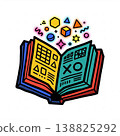 vector illustration of a book 138825292
