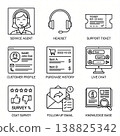 computer icons with business 138825342