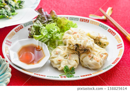 烤韭菜餃子 138825614