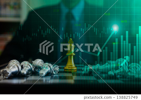 Stock market or forex trading graph and candlestick chart suitable for financial investment concept. Economy trends background for business idea and all art work design. Abstract finance background. Stock market or forex trading graph and candlestick chart suitable for financial investment concept. Economy trends background for business idea and all art work design. Abstract finance background. 138825749