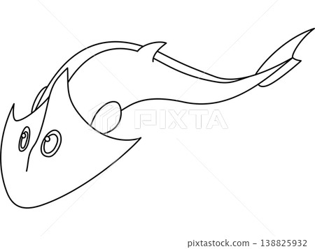頭足類動物的普普藝術插畫 頭足類動物的普普藝術插畫 138825932