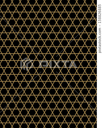 Black and counterfeit gold hexagonal basket weave background Black and counterfeit gold hexagonal basket weave background 138826885