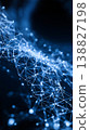 An abstract dot and line technology space that evokes the deep learning and complex data analysis of artificial intelligence. 138827198