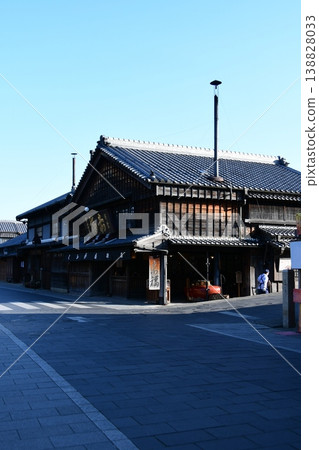 Blue sky and Akabuku main store 138828033