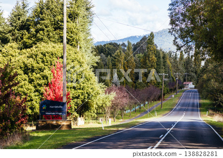 Great Alpine Rd Into Harrietville Australia Great Alpine Rd Into Harrietville Australia 138828281