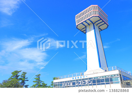 View of Tojinbo Tower, Sakai City, Fukui Prefecture View of Tojinbo Tower, Sakai City, Fukui Prefecture 138828868
