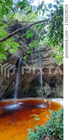 Presidente Figueiredo, Brazil - Jan 04, 2026: Maroaga Cave and the Judea Grotto in Presidente Figueiredo, Amazonas, Brazil 138829019