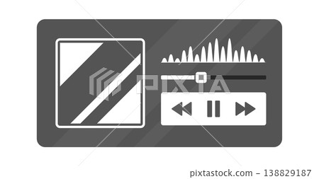 Music Player Interface With Controls Dashboard Music Player Interface With Controls Dashboard 138829187