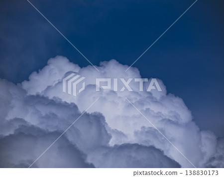 blue sky and white cloud background 138830173